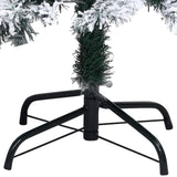 Kunstkerstboom Met Verlichting En Sneeuw 300 Cm Pvc Groen