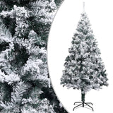 Kunstkerstboom Met Verlichting En Sneeuw Pvc 400 Cm Groen