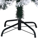 Kunstkerstboom Met Verlichting En Sneeuw Pvc 400 Cm Groen