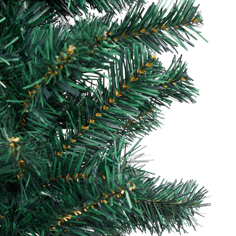 Kunstkerstboom Met Verlichting Standaard Smal Pvc