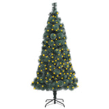 Kunstkerstboom Met Verlichting En Standaard 150 Cm Pet Groen