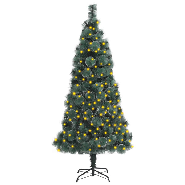 Kunstkerstboom Met Verlichting En Standaard 150 Cm Pet Groen