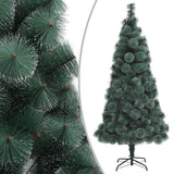 Kunstkerstboom Met Verlichting En Standaard 150 Cm Pet Groen