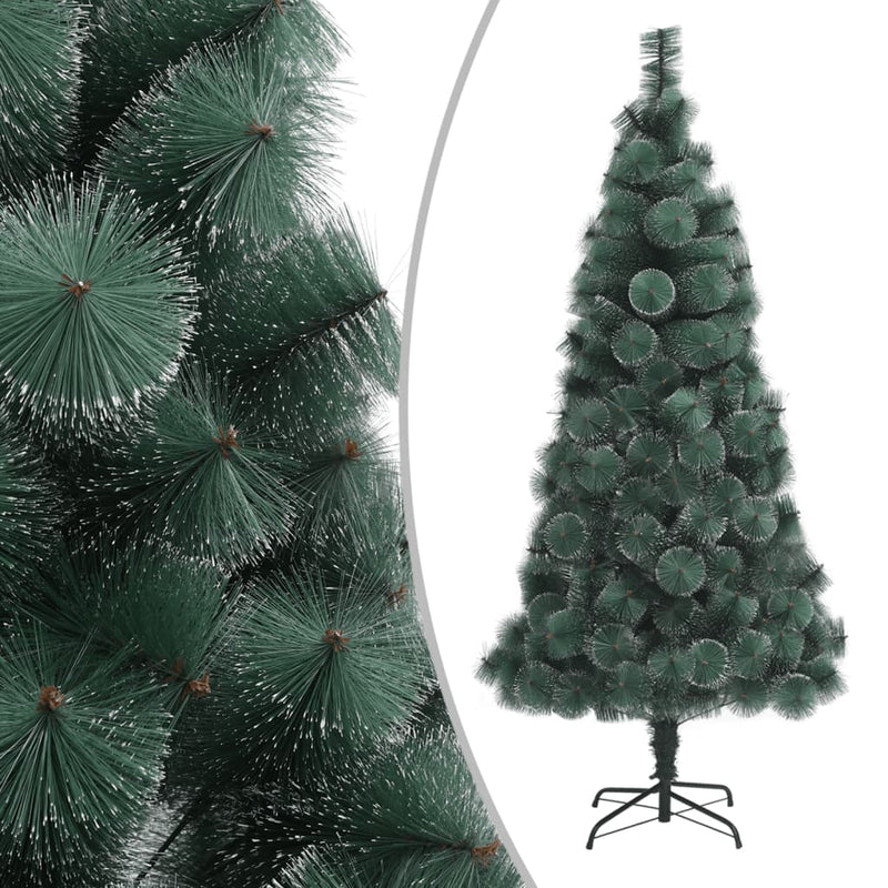 Kunstkerstboom Met Verlichting En Standaard 180 Cm Pet Groen