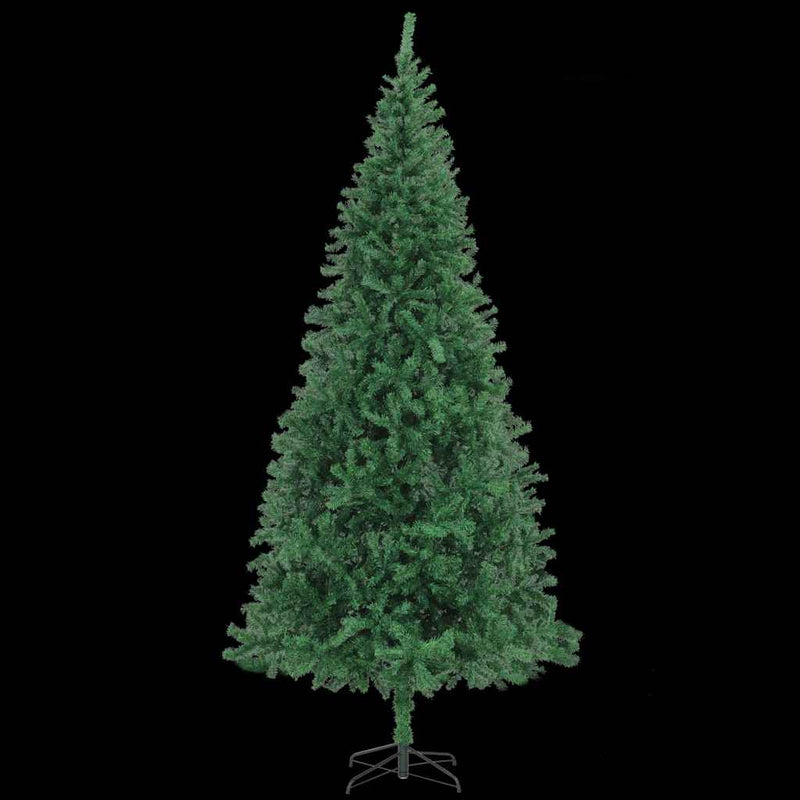 Kunstkerstboom Met Verlichting En Kerstballen 300 Cm Groen