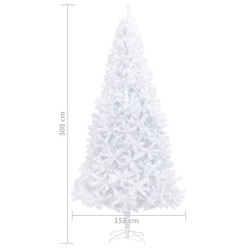 Kunstkerstboom Met Verlichting En Kerstballen 300 Cm