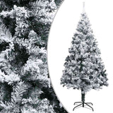 Kunstkerstboom Met Led's, Kerstballen En Sneeuw 300 Cm Groen