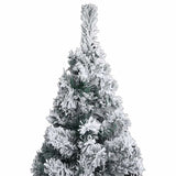 Kunstkerstboom Met Verlichting En Kerstballen Smal 240 Cm Groen