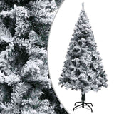 Kunstkerstboom Met Verlichting En Kerstballen 240 Cm Pvc Groen