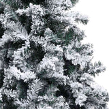 Kunstkerstboom Met Verlichting En Kerstballen 240 Cm Pvc Groen