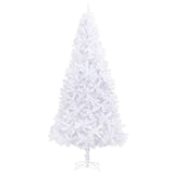 Kunstkerstboom Met Verlichting En Kerstballen 300 Cm Wit