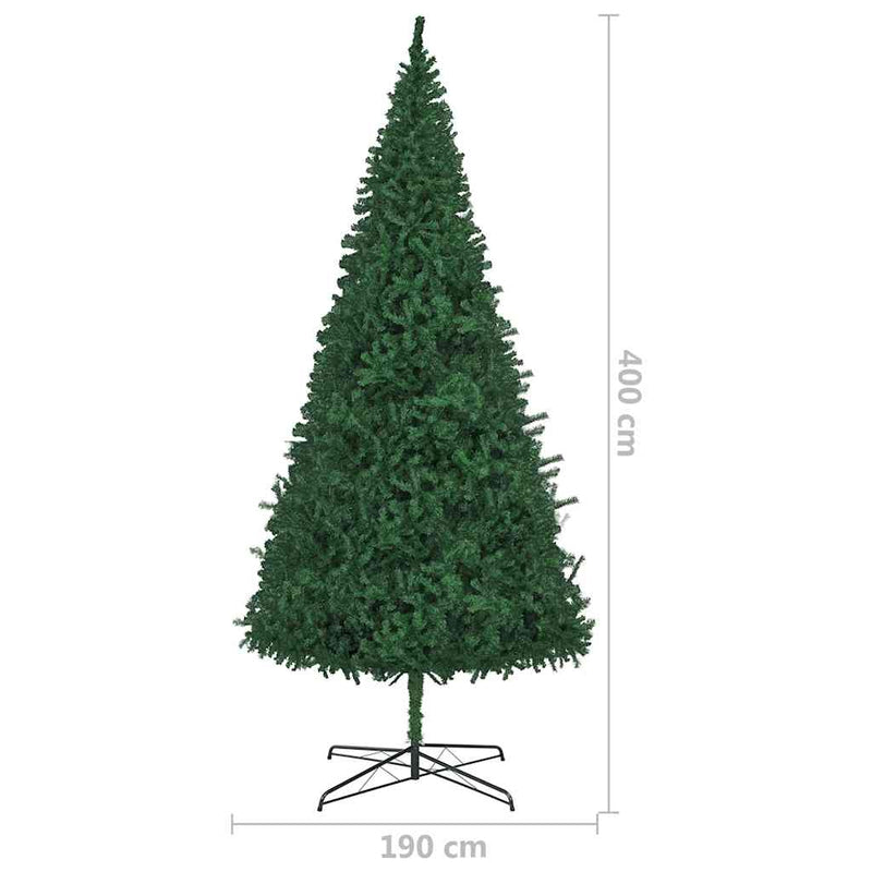 Kunstkerstboom Met Verlichting En Kerstballen 400 Cm