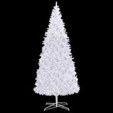 Kunstkerstboom Met Verlichting En Kerstballen 400 Cm Wit