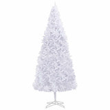 Kunstkerstboom Met Verlichting En Kerstballen 500 Cm Wit Blauw