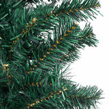 Kunstkerstboom Met Verlichting En Kerstballen Smal