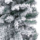 Kunstkerstboom Met Verlichting En Kerstballen Smal 240 Cm Groen