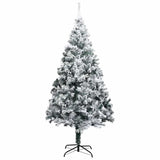 Kunstkerstboom Met Verlichting En Kerstballen 240 Cm Pvc Groen