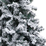 Kunstkerstboom Met Verlichting En Kerstballen 240 Cm Pvc Groen