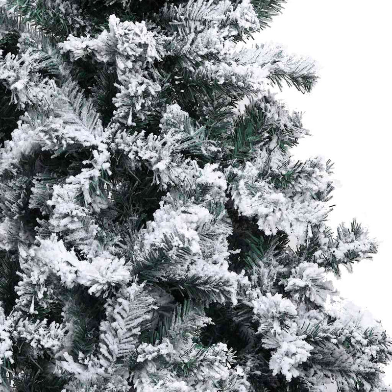 Kunstkerstboom Met Verlichting En Kerstballen 240 Cm Pvc Groen