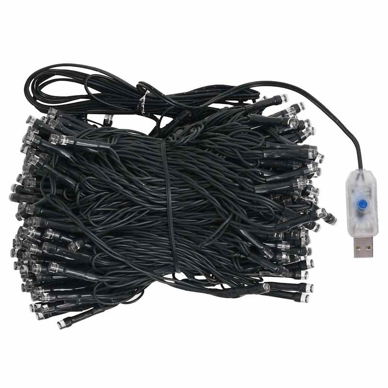 Kunstkerstboom Met Led's En Kerstballen Hoek 240 Cm Pvc Wit