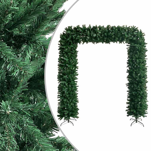 Kerstboog Met Led's 240 Cm Groen