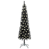 Kerstboom Met Led Smal 240 Cm