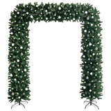 Kerstboog Met Led's En Kerstballen 240 Cm Groen