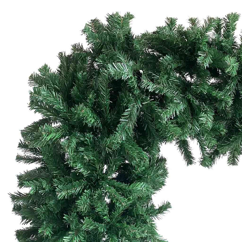 Kerstboog Met Led's En Kerstballen 240 Cm Groen