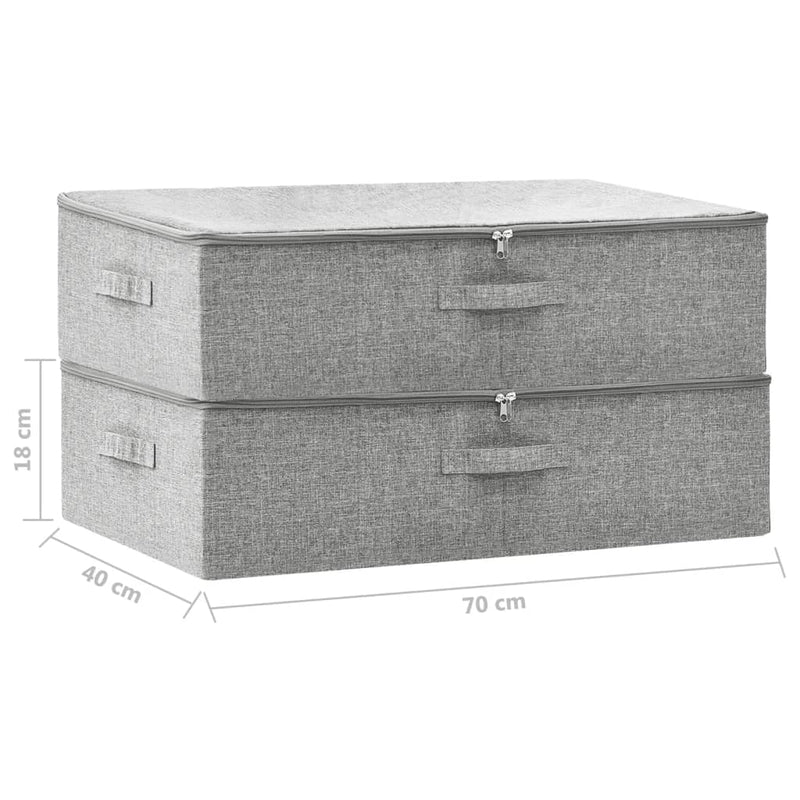 Opbergboxen 70X40X18 Cm Stof