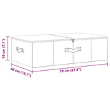 Opbergboxen 70X40X18 Cm Stof Kleurig