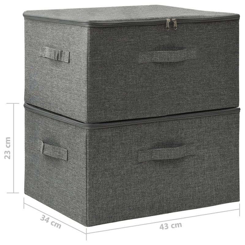 Opbergboxen 43X34X23 Cm Stof Kleurig