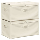 Opbergboxen 50X30X25 Cm Stof Kleurig Crème