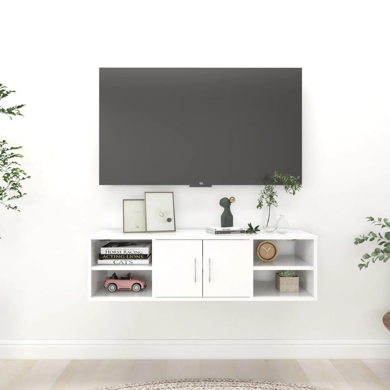 Wandkast 101X30X29 Cm Bewerkt Hout
