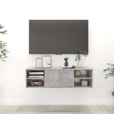 Wandkast 101X30X29 Cm Bewerkt Hout