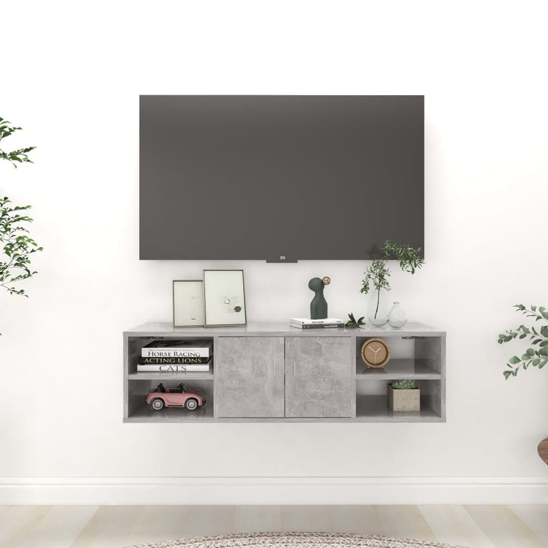 Wandkast 101X30X29 Cm Bewerkt Hout