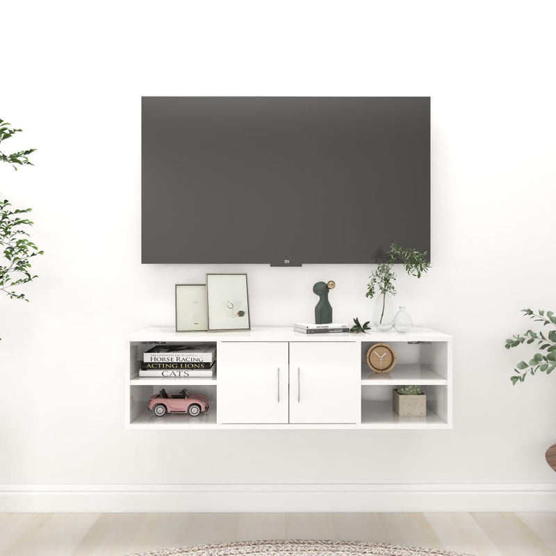 Wandkast 101X30X29 Cm Bewerkt Hout