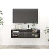 Wandkast 101X30X29 Cm Bewerkt Hout