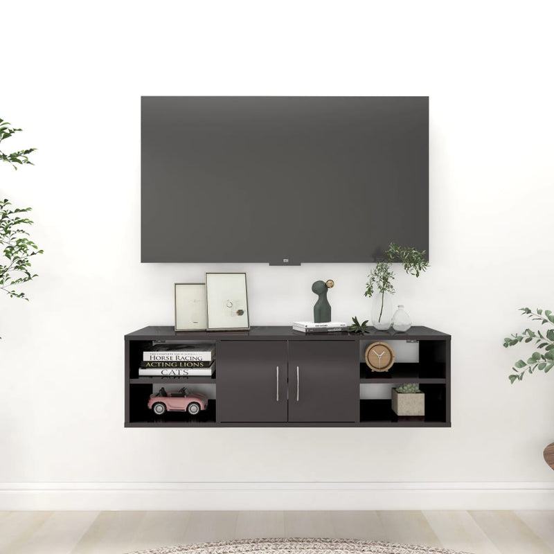 Wandkast 101X30X29 Cm Bewerkt Hout