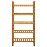 Schoenenrek Met 5 Schappen 50X27X Massief Eikenhout