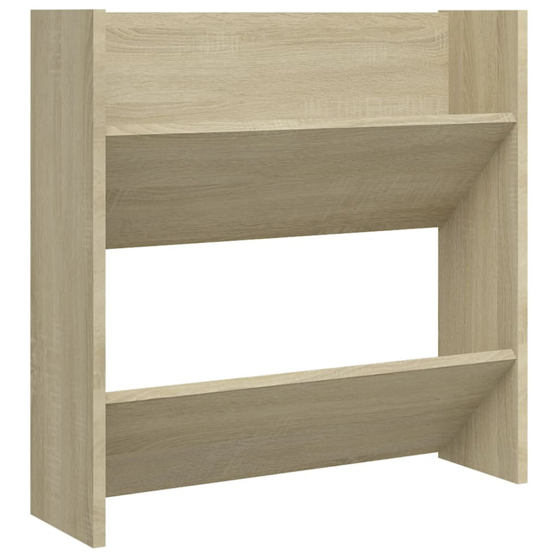 Wandschoenenkasten 60X18X Spaanplaat Sonoma Eiken