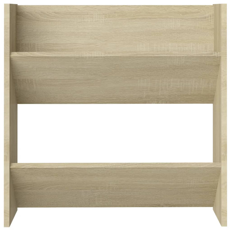 Wandschoenenkasten 60X18X Spaanplaat Sonoma Eiken