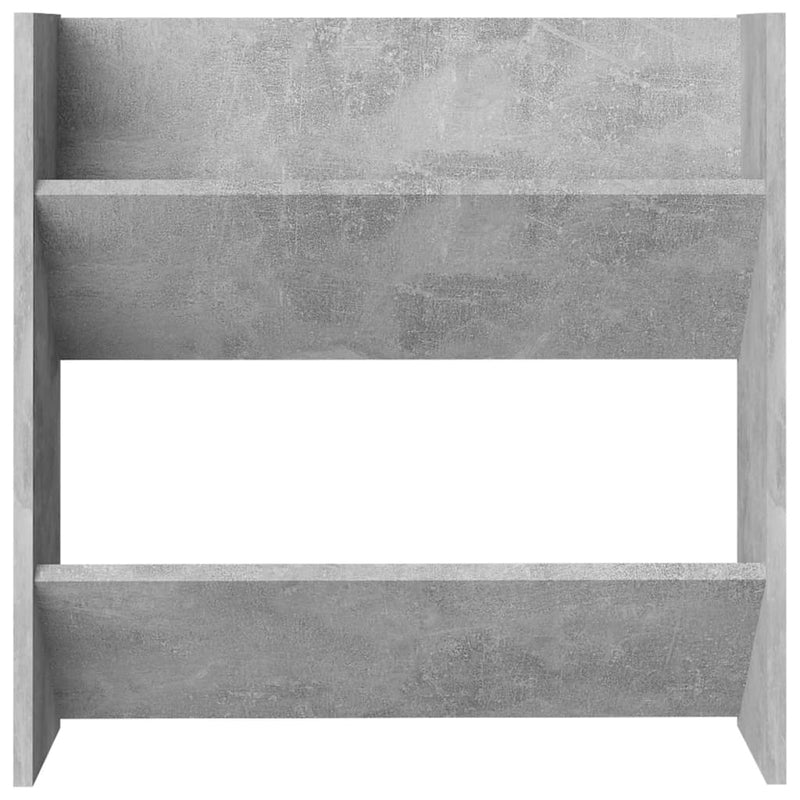 Wandschoenenkasten 60X18X Spaanplaat Betongrijs
