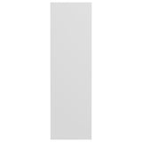 Wandschoenenkast 80X18X Bewerkt Hout Wit