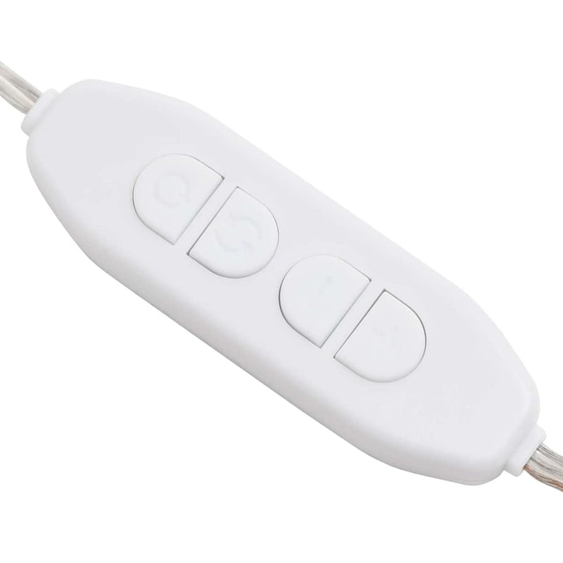 Wandspiegel Met Led-Lampen Vierkant Glas