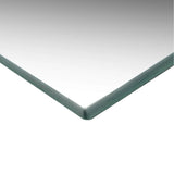Wandspiegel Met Led-Lampen Vierkant Glas