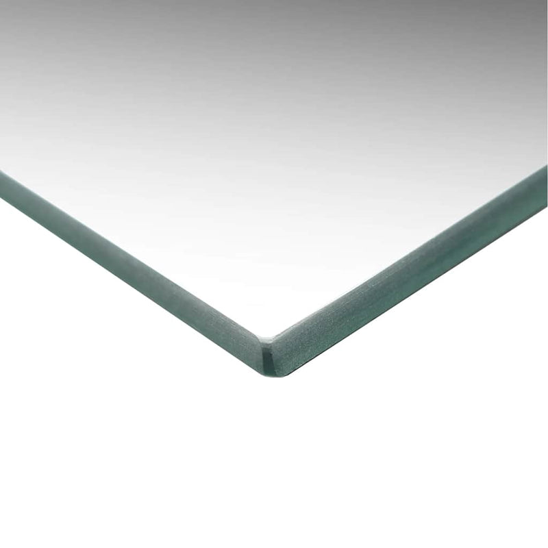 Wandspiegel Met Led-Lampen Vierkant Glas