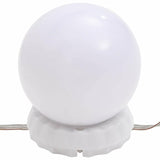 Wandspiegel Met Led-Lampen Vierkant Glas