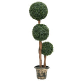 Kunstplant Met Pot Buxus Bolvorming 71 Cm Groen