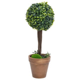 Kunstplanten Met Pot Buxus Bolvorming 33 Cm Groen
