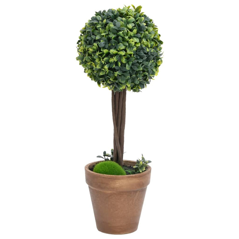 Kunstplanten Met Pot Buxus Bolvorming 33 Cm Groen